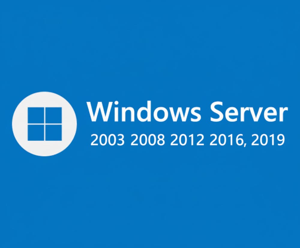 Windows Server 2003 - 2019 - 1PC