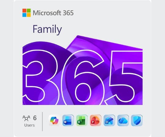 Microsoft 365 Family - Account - 1 Year